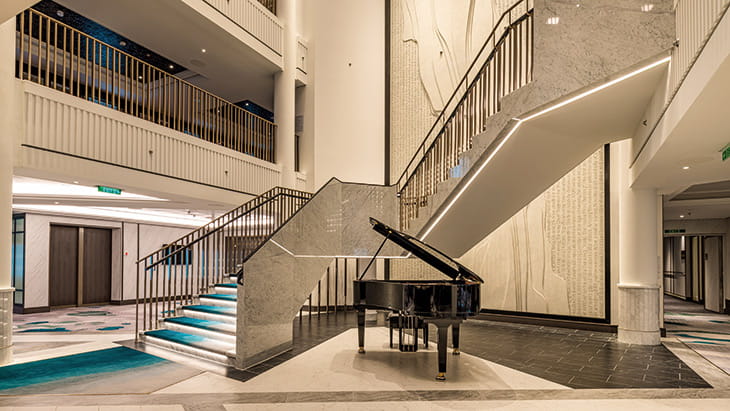 Atrium on Spirit of Adventure